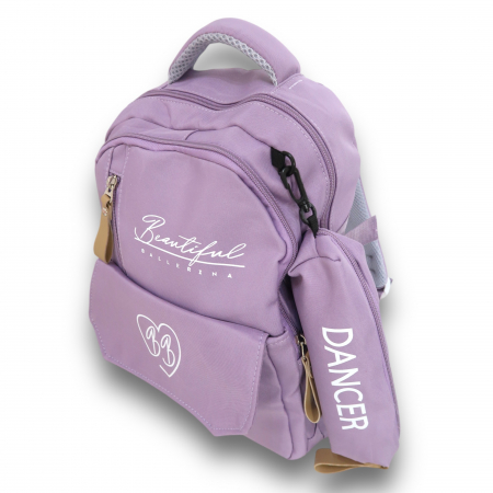 BALET - Ghiozdan - Everyday Set - School + Dance - lila