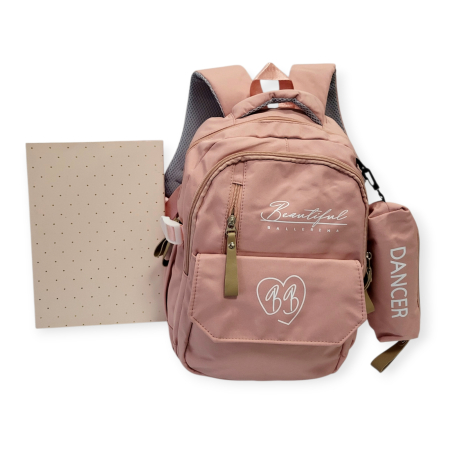 Ghiozdan - Everyday Set - School + Dance - roz [8]