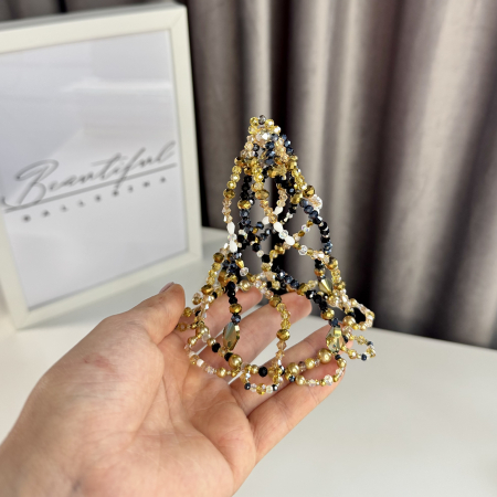 Harlequinade Pro Headpiece - black & gold [2]