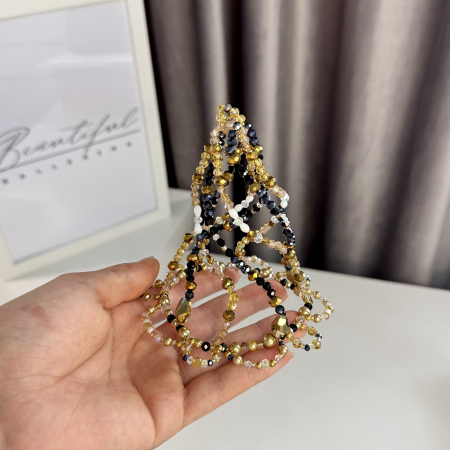 Harlequinade Pro Headpiece - black & gold [3]