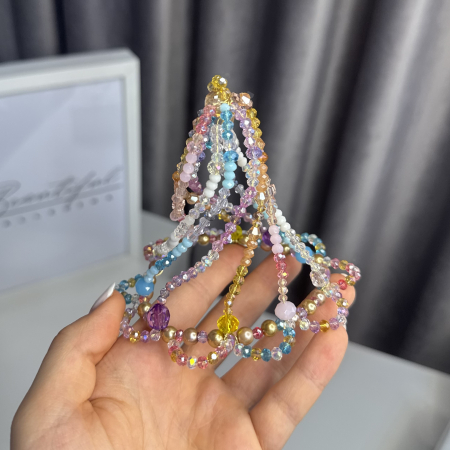 BB PRO TIARAS - Harlequinade Pro Headpiece - multicolor - Coif