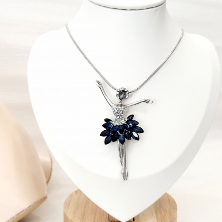 Lantisoare - Lant lung - Ballerina - dark blue