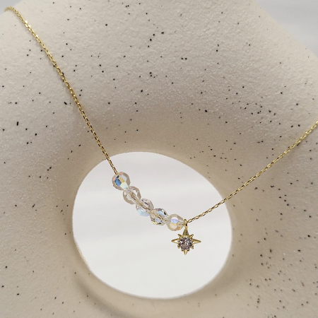 Lantisor - Light - cu cristale Swarovski - gold [4]