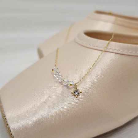 Lantisor - Light - cu cristale Swarovski - gold [2]