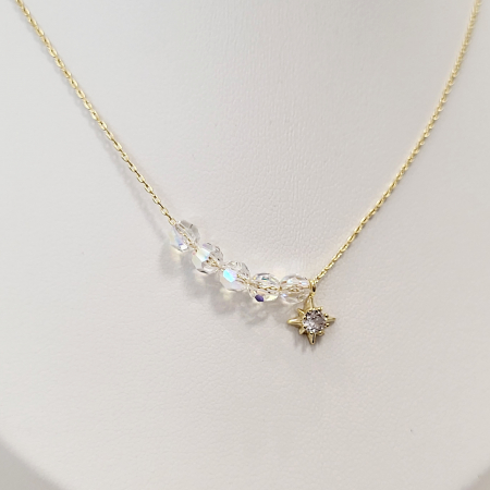 Lantisor - Light - cu cristale Swarovski - gold [8]
