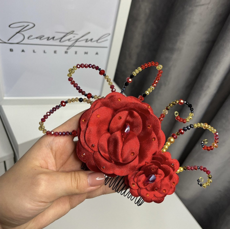 Red Rose - Paquita Pro Headpiece [2]