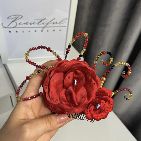 Trandafiri / Roses - Red Rose - Paquita Pro Headpiece