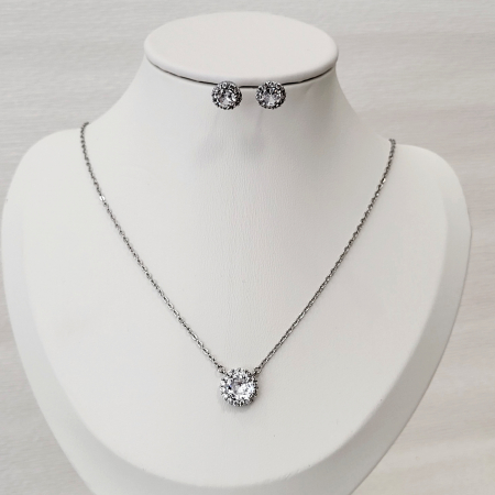 Set Diamond - silver - lantisor + cercei [4]