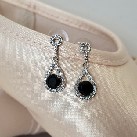 Cercei - Special - Variation Earrings - Black/Silver
