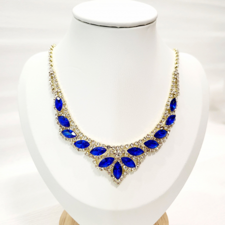 Stage Set - Royal Blue - colier si cercei pentru scena [2]