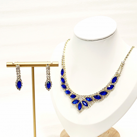 Stage Set - Royal Blue - colier si cercei pentru scena [4]