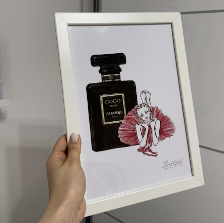 Tablou - Balerina - Parfum Chanel A4 [4]