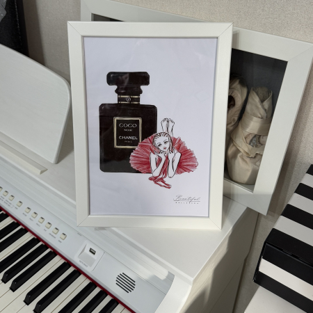 Tablou - Balerina - Parfum Chanel A4 [3]