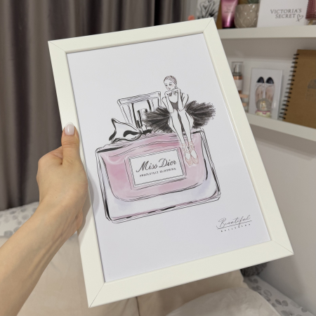 Tablou  Balerina - Parfum Miss Dior A4 [6]