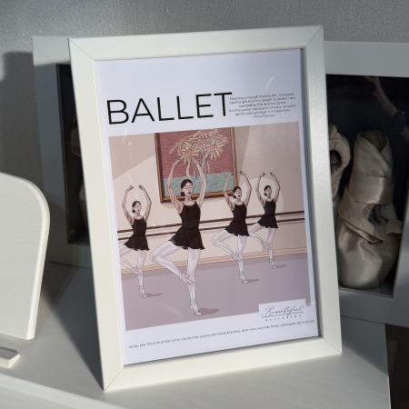 CADOURI - Tablou - Ballet A4
