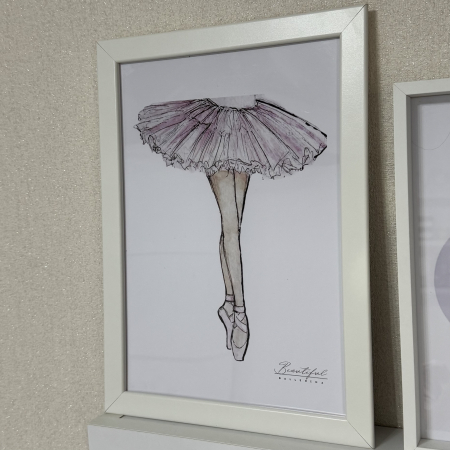 Tablou - Tutu Balerina A4 [6]