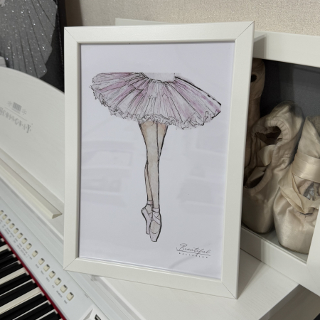Tablou - Tutu Balerina A4 [5]