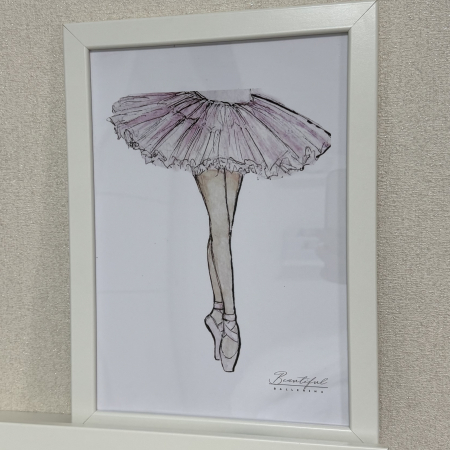 CADOURI - Tablou - Tutu Balerina A4