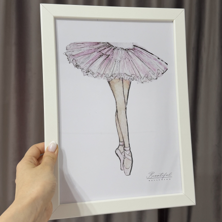 Tablou - Tutu Balerina A4 [1]