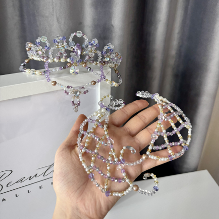 Tiara + 2 accesorii - lila - Raymonda [10]