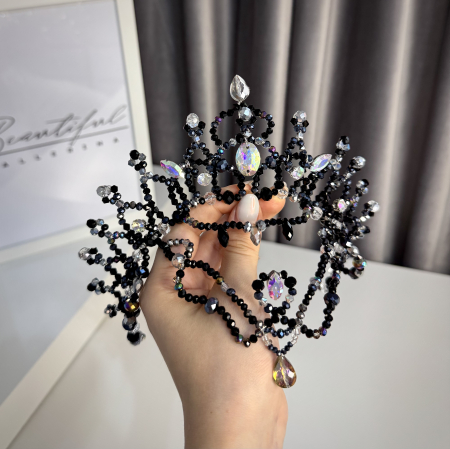 Tiara - black & multicolor - Swan Lake [2]
