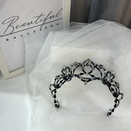 Tiara Model - Étoile - black & silver - Odile - Black Swan [5]