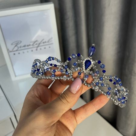 Tiara blue & silver - Satanella [1]
