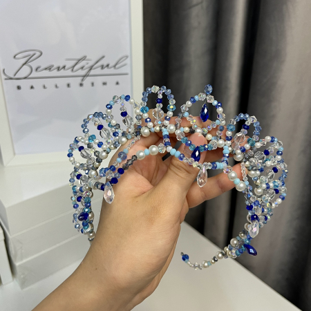 Tiara blue & white - Cinderella [2]