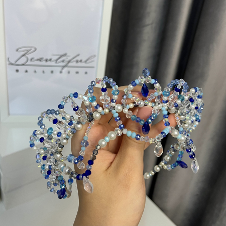 Tiara blue & white - Cinderella [3]