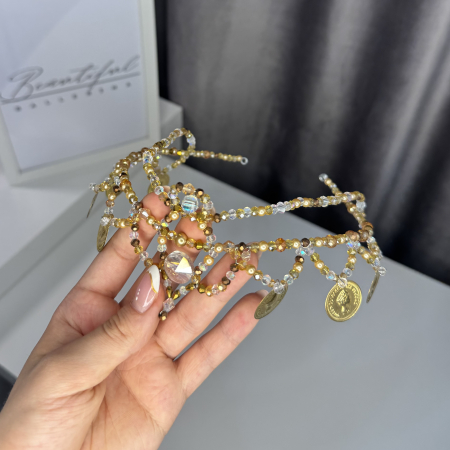 Tiara - gold - Esmeralda [3]