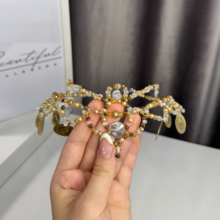Tiara - gold - Esmeralda [7]