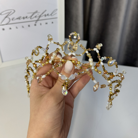 BB PRO TIARAS - Tiara - Gold - Gamzatti