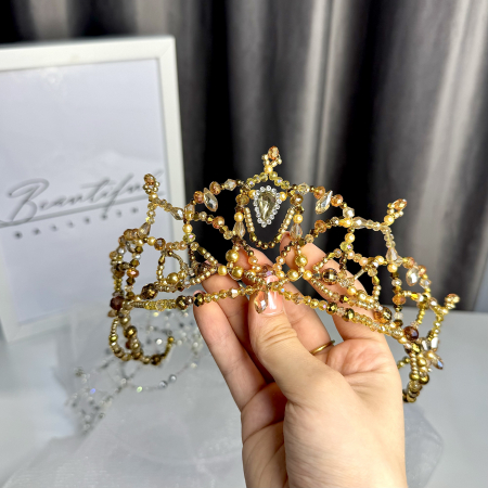 BB PRO TIARAS - Tiara gold - Gamzatti