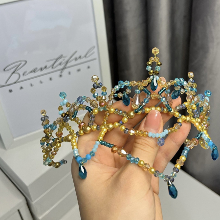 Tiara gold & turquoise - Odalisque [1]