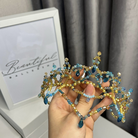 Tiara gold & turquoise - Odalisque [3]