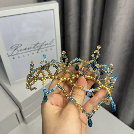 Tiara gold & turquoise - Odalisque [4]