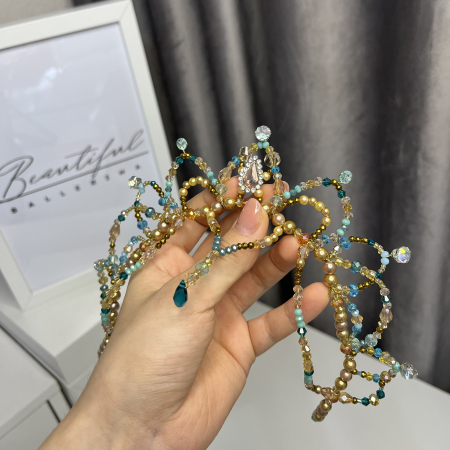 Tiara gold & turquoise - Talisman [1]