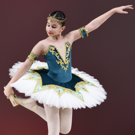 Tiara green & gold - Esmeralda [3]