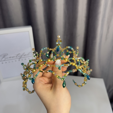 Tiara - green & gold - Le Corsaire [3]