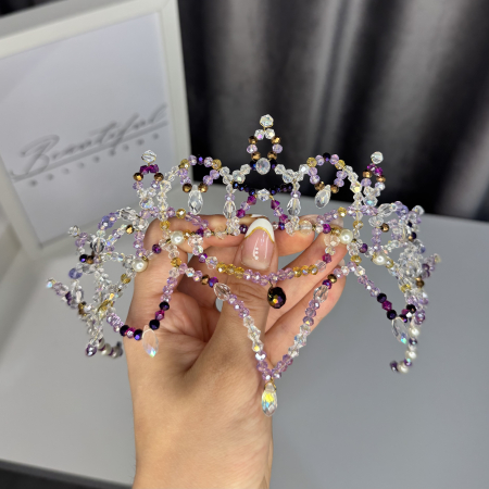 Tiara lila & clear - Fairy [2]