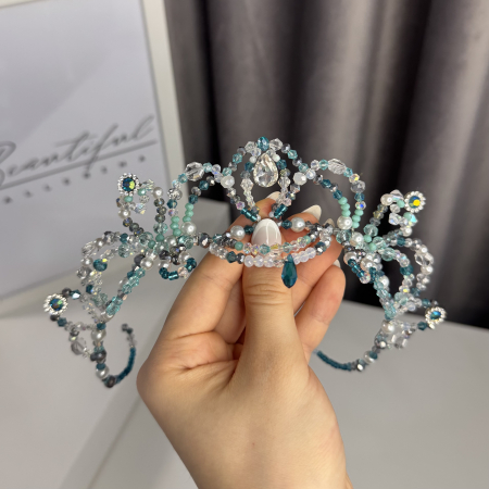Tiara Model - Etoile - silver & turquoise - Talisman [3]