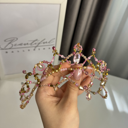 Tiara Pink & Gold - Aurora - Sleeping Beauty [1]