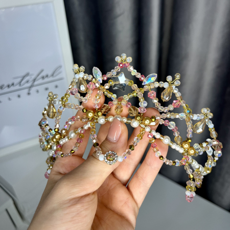 Tiara - Pink & Gold - Aurora - Sleeping Beauty [0]