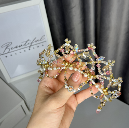 Tiara - Pink & Gold - Aurora - Sleeping Beauty [3]