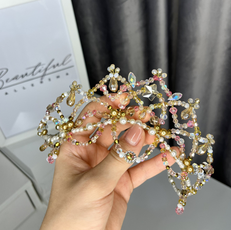 Tiara - Pink & Gold - Aurora - Sleeping Beauty [1]