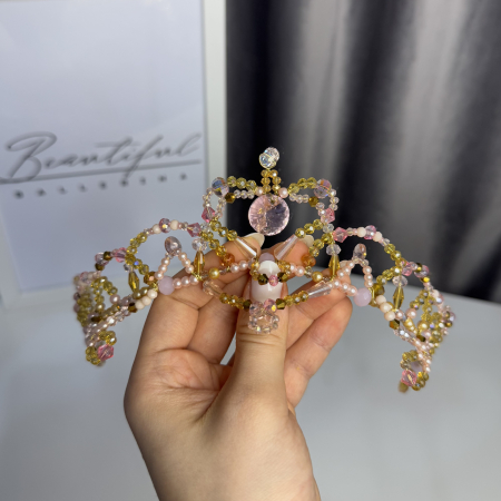 Tiara - pink & gold - Sugar Plum Fairy [4]