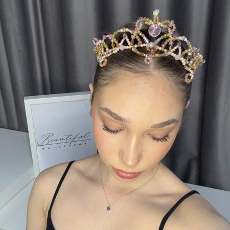 Tiara - pink & gold - Sugar Plum Fairy [2]