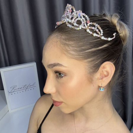 Tiara - pink , white & gold - Princess [9]