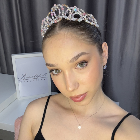 Tiara - pink , white & gold - Princess [3]