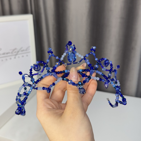 Tiara - royal blue - Pharaons Daughter [1]